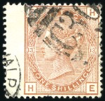 Stamp of Great Britain » British Post Offices Abroad CHILE, VALPARAISO: Collection from 1/2d to 2s, wit