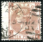 Stamp of Great Britain » British Post Offices Abroad CHILE, VALPARAISO: Collection from 1/2d to 2s, wit