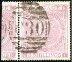 Stamp of Great Britain » British Post Offices Abroad CHILE, VALPARAISO: 1867-74 5s Rose selection with 