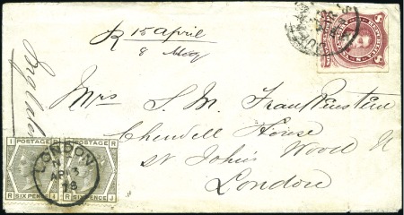 Stamp of Great Britain » British Post Offices Abroad ARGENTINA: 1878 (Mar 15) Envelope to England with