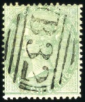 Stamp of Great Britain » British Post Offices Abroad ARGENTINA: Selection with "B32" numerals from 1d t
