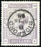 Stamp of Great Britain » Collections 1840-1919, Comprehensive used collection in 3 albu