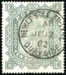 Stamp of Great Britain » Collections 1840-1919, Comprehensive used collection in 3 albu