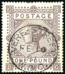 Stamp of Great Britain » Collections 1840-1919, Comprehensive used collection in 3 albu