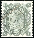 Stamp of Great Britain » Collections 1840-1919, Comprehensive used collection in 3 albu