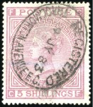 Stamp of Great Britain » Collections 1840-1919, Comprehensive used collection in 3 albu
