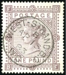 Stamp of Great Britain » Collections 1840-1919, Comprehensive used collection in 3 albu