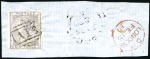 Stamp of Great Britain » British Post Offices Abroad TOBAGO: Selection with "A14" numerals, incl. 1855-