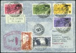 Stamp of Italy 1932-35, AIRMAILS:  Fabulous lot of 20 covers from