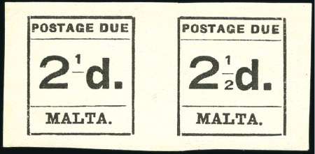 Stamp of Malta WITHDRAWN (forgery)