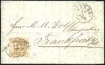Stamp of China 1864 (Feb 22) Entire from Shanghai, carried privat