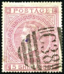 Stamp of Great Britain » British Post Offices Abroad PERU, CALLAO: Selection with "C38" numerals, range