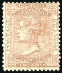 Stamp of Canada » British Columbia and Vancouver 1860 2d deep reddish rose used with oval PAID and 
