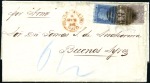 Stamp of Great Britain » British Post Offices Abroad BRAZIL: Group of three covers; 1871 wrapper from B