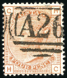 Stamp of Great Britain » British Post Offices Abroad GIBRALTAR: Collection with "G" and "A26" cancels w