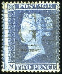 Stamp of Great Britain » British Post Offices Abroad GIBRALTAR: Collection with "G" and "A26" cancels w