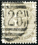Stamp of Great Britain » British Post Offices Abroad GIBRALTAR: Collection with "G" and "A26" cancels w
