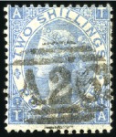 Stamp of Great Britain » British Post Offices Abroad GIBRALTAR: Collection with "G" and "A26" cancels w