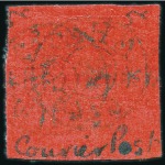Stamp of China » Local Post » Wei Hai Wei 1898 2c black on scarlet and 5c black on scarlet, 