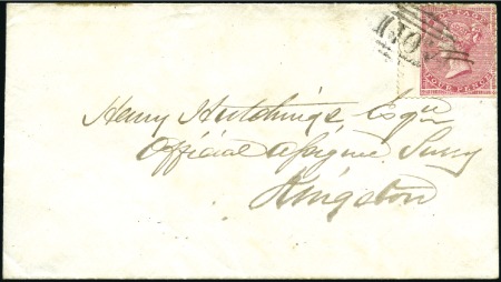 Stamp of Great Britain » British Post Offices Abroad JAMAICA, HIGHGATE (PRIOR TO NUMERALS): 1859 (Feb 1