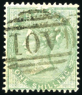 Stamp of Great Britain » British Post Offices Abroad JAMAICA, KINGSTON: Selection with "A01" numerals i