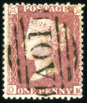 Stamp of Great Britain » British Post Offices Abroad JAMAICA, KINGSTON: Selection with "A01" numerals i