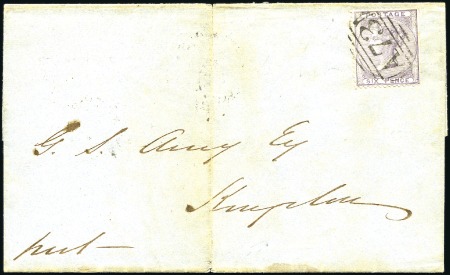 Stamp of Great Britain » British Post Offices Abroad JAMAICA, ST. ANN'S BAY: 1859 (Jun 21) Wrapper to K
