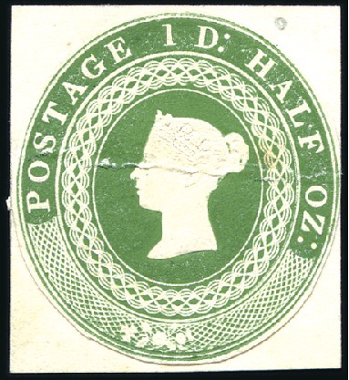 Stamp of Great Britain » Postal Stationery Two postal stationery essays, one by Charles Whiti