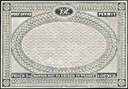 Stamp of Great Britain » Postal Stationery 1838-39 Mercantile Committee, Charles Whiting "POS