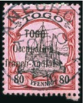 Stamp of Germany » German Colonies » Togo » Togo French Occupation 1914-20, Togo Occupation Franco-Anglaise overprint