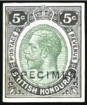 Stamp of British Honduras 1842-1948, Attractive stamp and postal history col