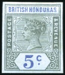 Stamp of British Honduras 1842-1948, Attractive stamp and postal history col