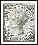 Stamp of British Honduras 1842-1948, Attractive stamp and postal history col