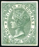 Stamp of British Honduras 1842-1948, Attractive stamp and postal history col