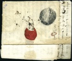 Stamp of Dominica 1779 (Jan 13) Entire written by the French Command