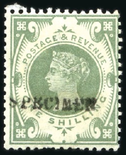 Stamp of Great Britain » 1855-1900 Surface Printed 1887-1892 1/2d, 2 1/2d, 4d, 9d, 10d and 1s all wit