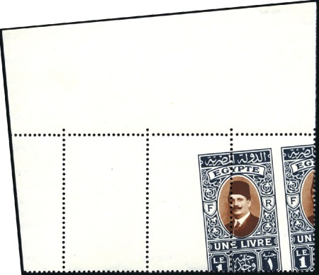 Stamp of Egypt » 1922-1936 King Fouad I Definitives 1927 King Fouad, The Second Portrait Issue, a comp