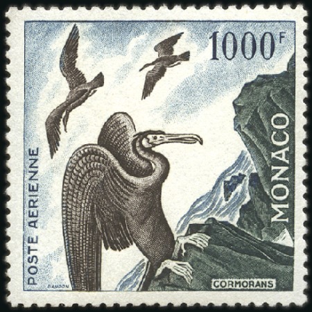 Stamp of Colonies françaises » Monaco 1885-2011, Collection de neuf et d'obl. (au début)