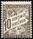 Stamp of Colonies françaises » Monaco 1885-2011, Collection de neuf et d'obl. (au début)