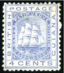 Stamp of British Guiana 1853-1960, Impressive mint & used collection in st