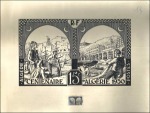 Stamp of Colonies françaises » Algérie 1930 Centenaire de l'Algérie, deux maquette grand 