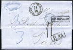 Stamp of Russia » Russia / Soviet Union Collections and Lots 1853-67 RUSSIAN POLAND: 24 covers from POLAND addr