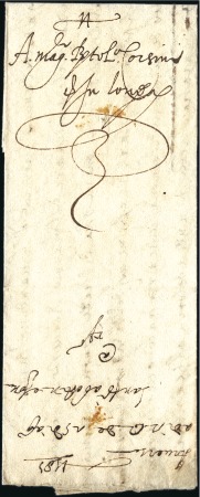 Stamp of Belgium 1587 Lettre from Antwerpen to London through Tour 