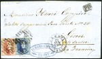 Stamp of Belgium 1850-61, 30 covers with imperf Medallions, noted 1