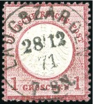 Stamp of Germany » German Empire FIRST DAY USAGE

1871-72, First day cover from T