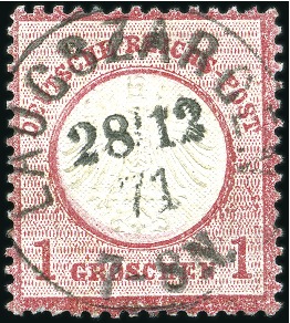 Stamp of Germany » German Empire FIRST DAY USAGE

1871-72, First day cover from T