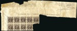 Stamp of Spanish Colonies » Fernando Poo 1899 1c, 2c, 3c, 5c, 6c, 8c, 10c and 15c top sheet