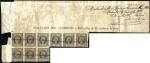 Stamp of Spanish Colonies » Fernando Poo 1899 1c, 2c, 3c, 5c, 6c, 8c, 10c and 15c top sheet