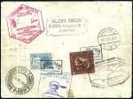 Stamp of Austria 1933 Registered airmail postal stationery WIPA env