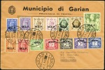 Stamp of British Occupation of Italian Colonies » Tripolitania Collection of 80+ covers/cards written up on album